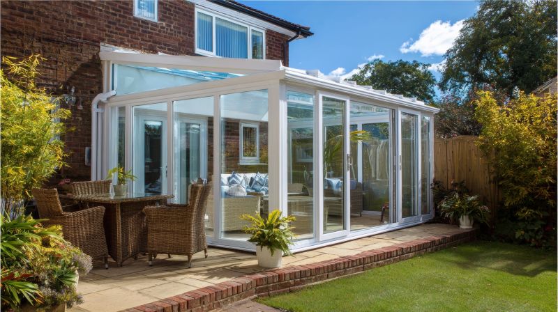 Glass-Enclosed Sunroom