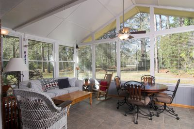 Winter Sunroom Installation
